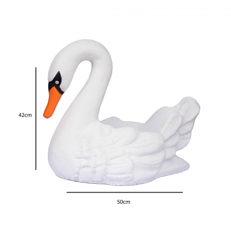 Lebada alba din beton [4]