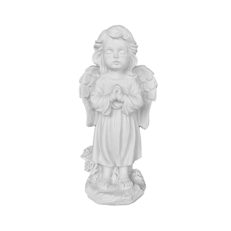 TOATE PRODUSELE - Ingeras fetita in rugaciune, din beton 43x19cm