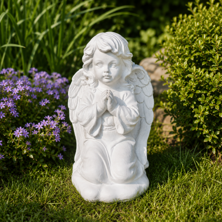 Ingeras in genunchi 35cm, din beton 35x25cm [1]