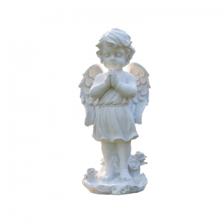 TOATE PRODUSELE - Ingeras in rugaciune din beton, pentru exterior, 45x15x19cm