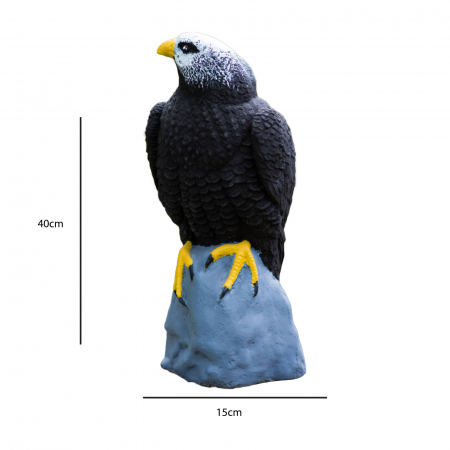 Soim din beton, decoratiune gradina, 40x15x15cm [4]