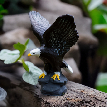 Statueta vultur din beton, pentru exterior, 57x45x61cm [3]