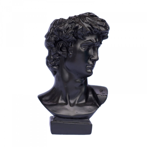 VAZE - Vaza Apollo, negru, 16x9x9cm