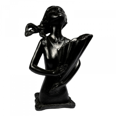 Vaza Dolly, negru, 34x20x16cm [3]