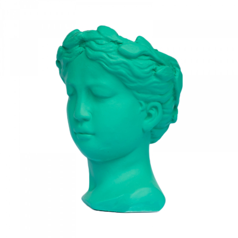 Vaza Venus, verde smarald,  20x16x16cm [4]