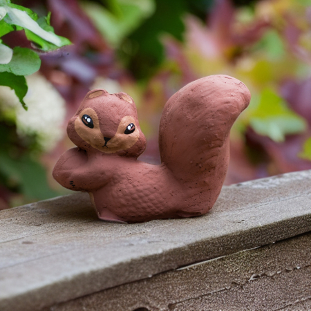 Veverita din beton, pentru exterior, decoratiune gradina, 23x16x12cm [1]