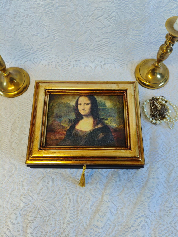 Casetă bijuterii -Mona Lisa [9]
