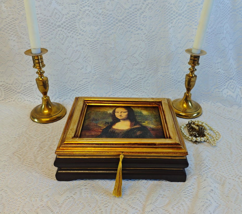 Casetă bijuterii -Mona Lisa [5]