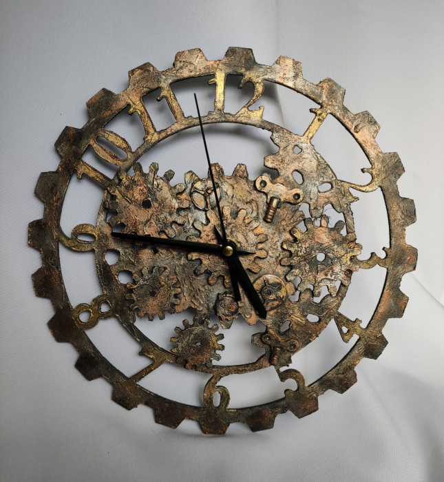 Ceas perete Steampunk [2]