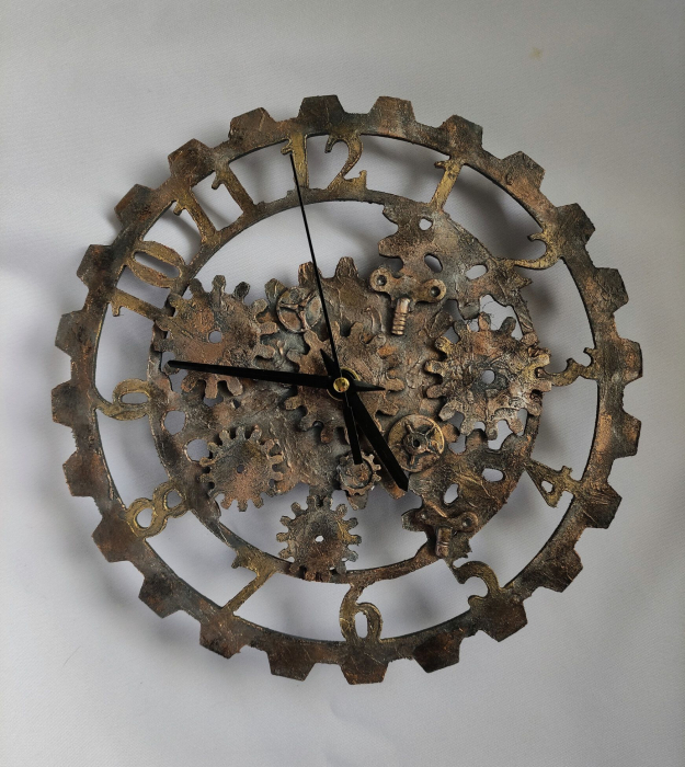 Ceas perete Steampunk [8]
