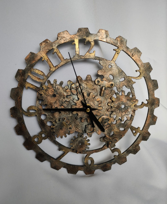Ceas perete Steampunk [6]