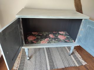 Comoda/servanta/bar cu roti-Boho [7]