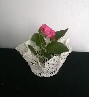 Cos mini din dantela [3]