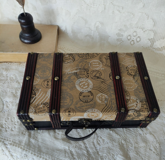 Cutie geamantan lemn [2]