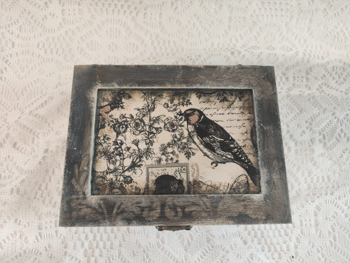 Cutie lemn-Vintage [2]