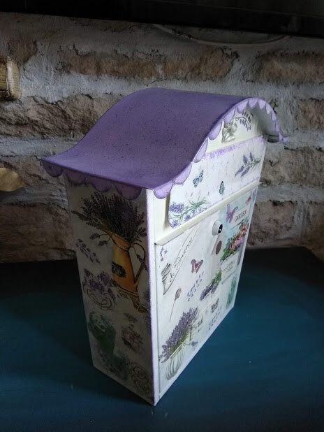 Cutie postala Gradina cu lavanda [4]