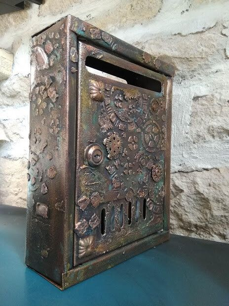 Cutie postala Steampunk-industrial [3]