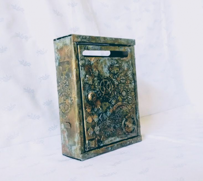 Cutie postala Steampunk-industrial [9]