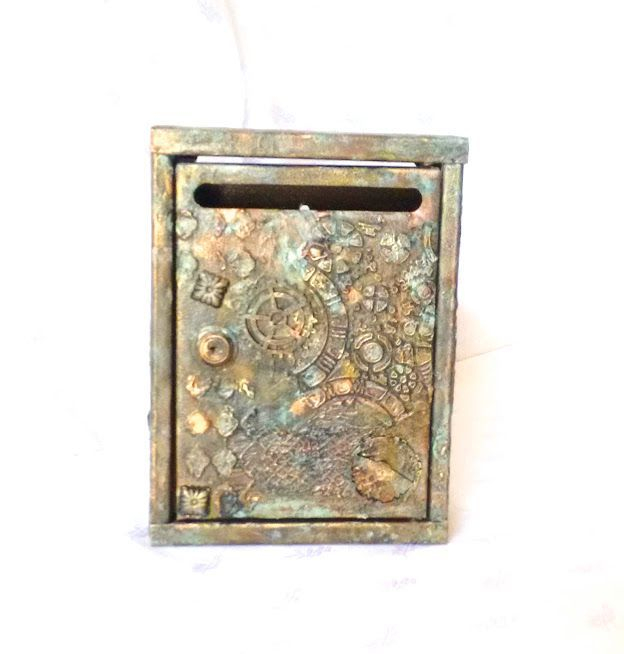 Cutie postala Steampunk-industrial [6]