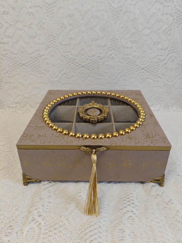 Cutie vintage pentru ceasuri și bijuterii [9]