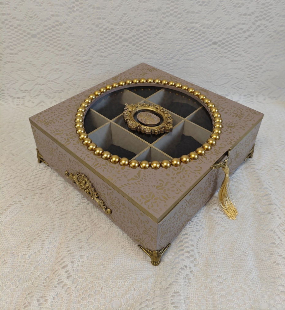 Cutie vintage pentru ceasuri și bijuterii [6]