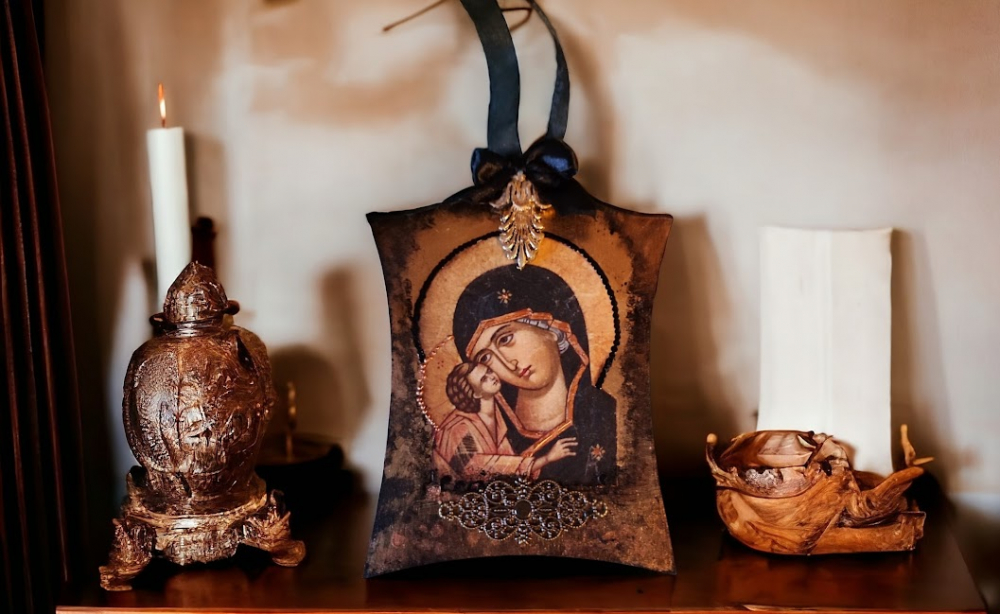 Fecioara cu pruncul-Decoratiune de perete [1]