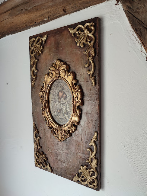 Icoană handmade din lemn – Decor religios premium [4]