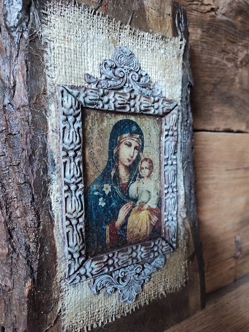 Icoana pe blat din lemn [5]