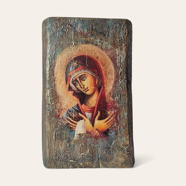 Icoana pe blat din lemn masiv [3]