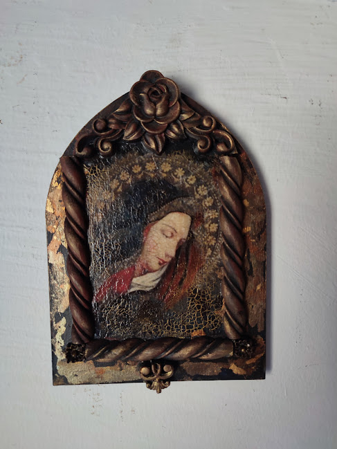 Icoană decorativă lucrată manual [2]