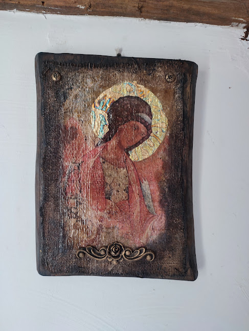 Icoană Rustic‑Sacră Unicat [3]