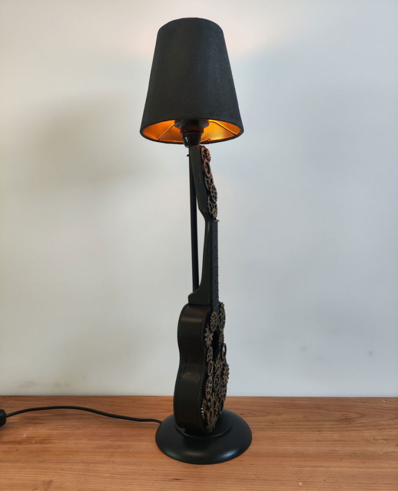 Lampa handmade -Mini chitară [8]