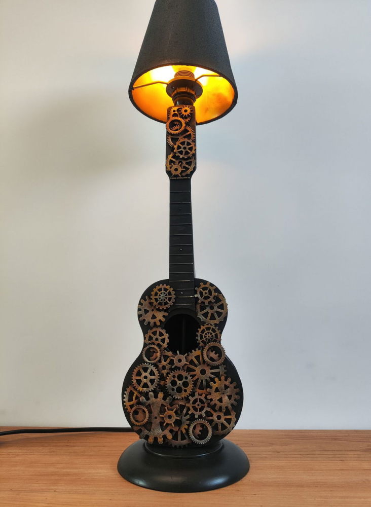 Lampa handmade -Mini chitară [4]