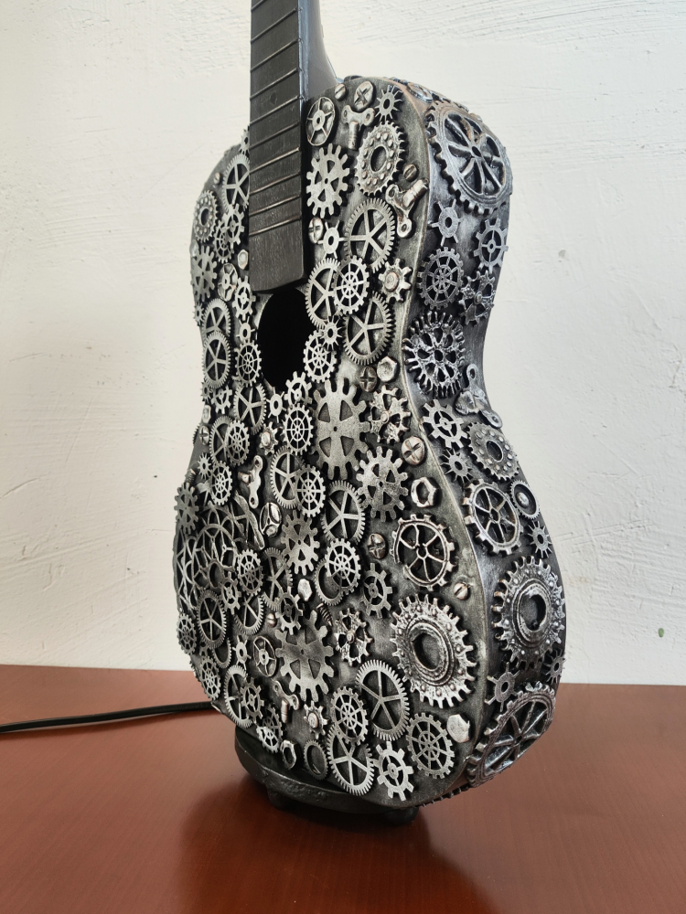 corp iluminat chitară steampunk [3]