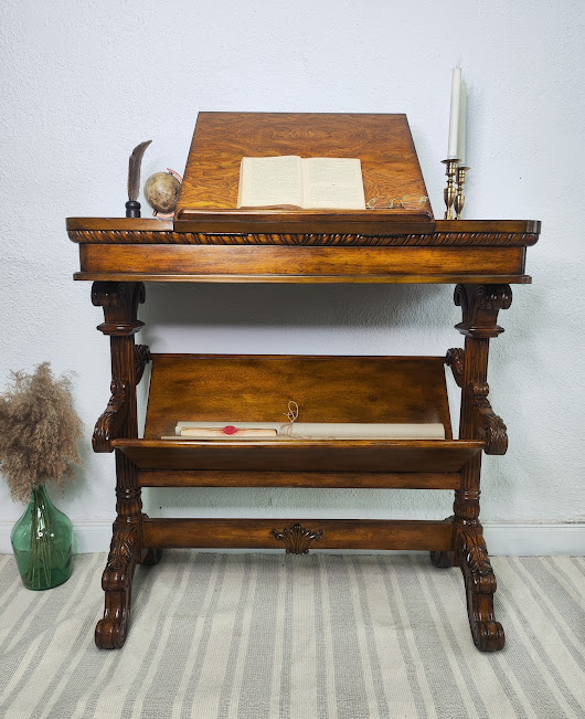 Masă antică de lectură/consola [5]