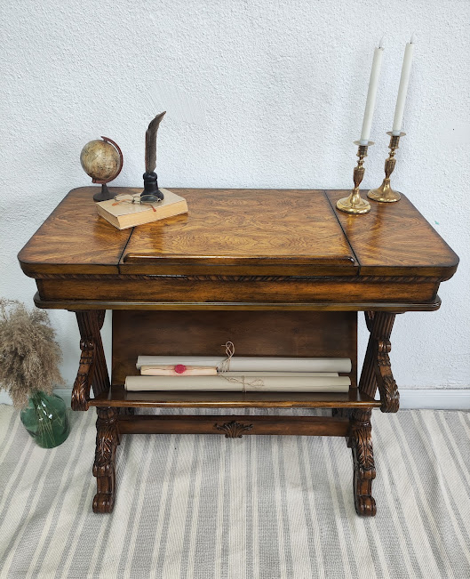 Masă antică de lectură/consola [11]
