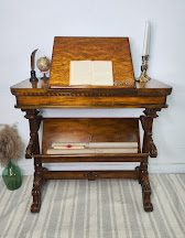 Masă antică de lectură/consola [2]
