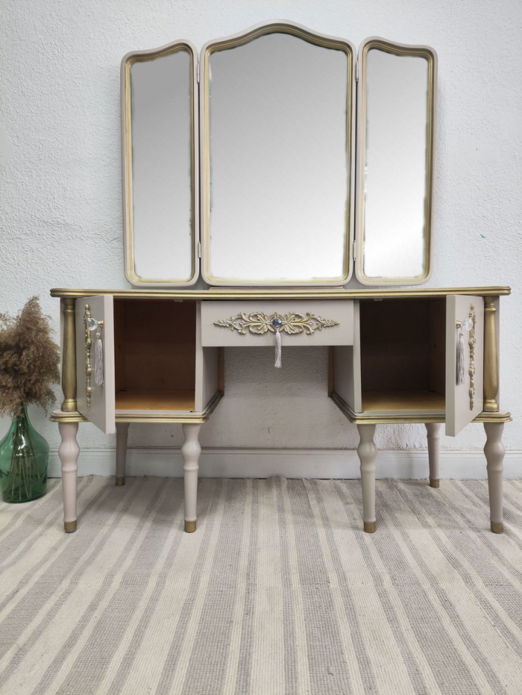 Masa de toaleta/comoda cu oglinzi [4]