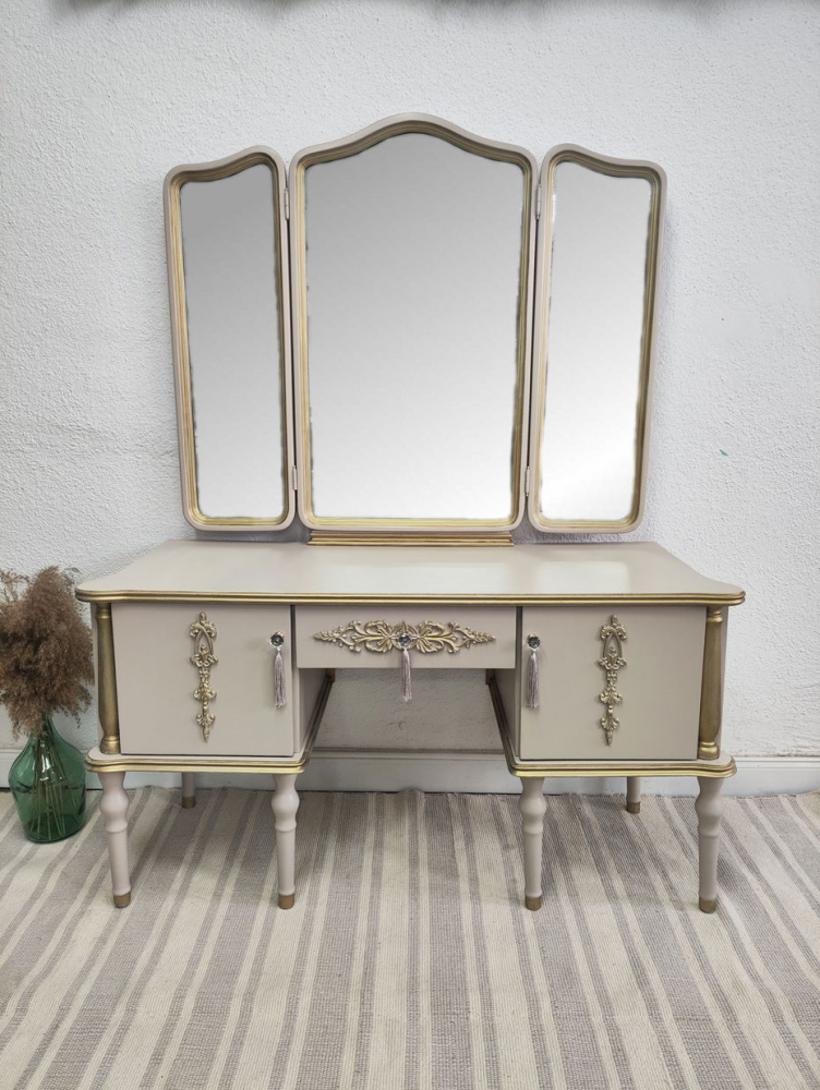 Masa de toaleta/comoda cu oglinzi [9]