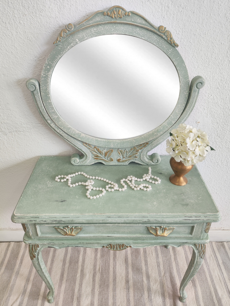 Masa de toaletă/machiaj-Antique [7]