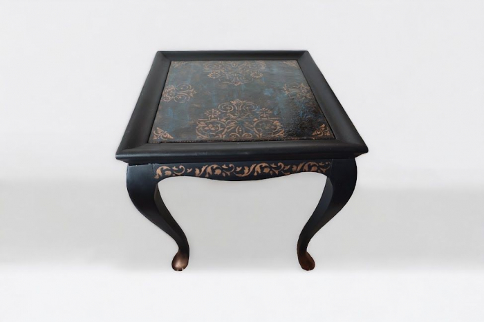 Măsuță decorativă Black Beauty – design vintage, ideală pentru spații mici [3]