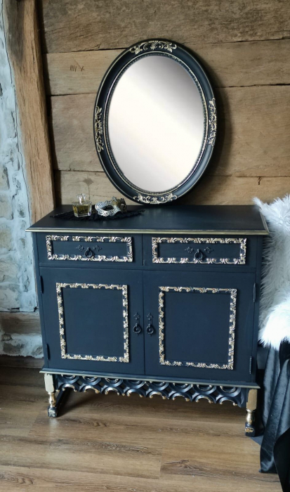 Oglinda ovala de perete [2]