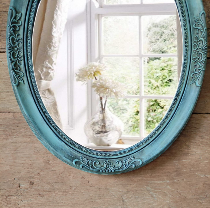 Oglinda ovala de perete [5]