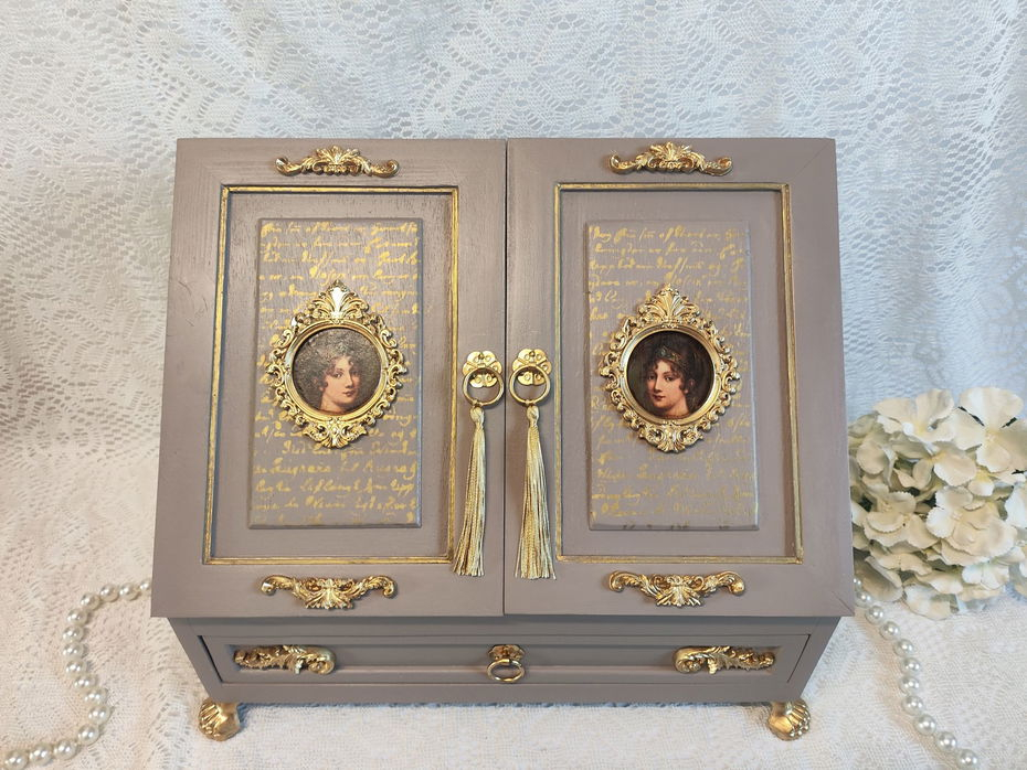 Organizator vintage din lemn-Baroque [5]