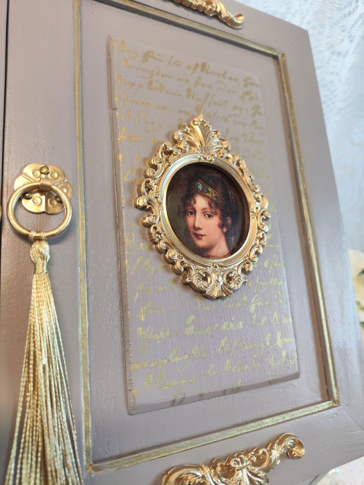 Organizator vintage din lemn-Baroque [9]