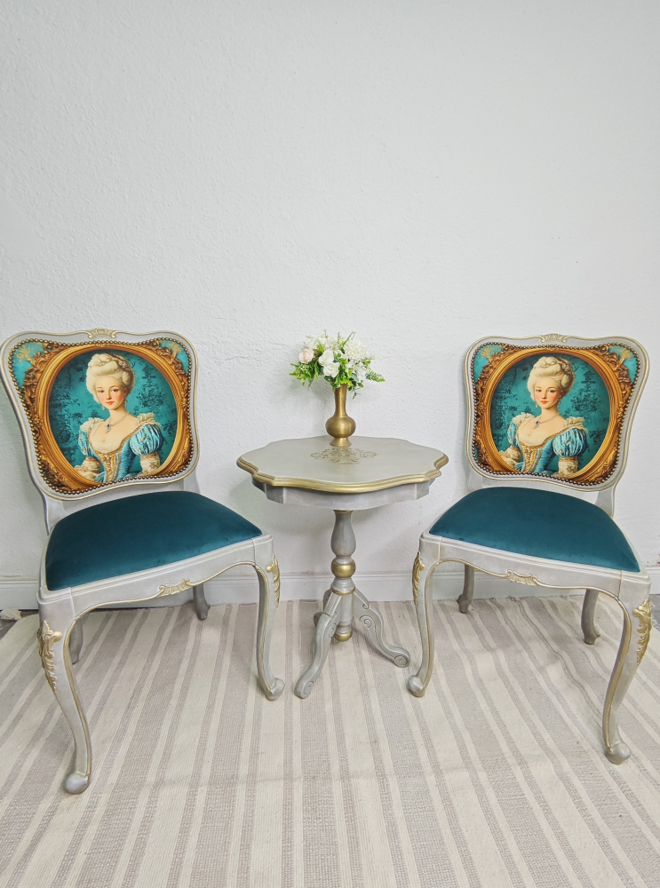 Set scaune cu măsuța -Elegance [3]