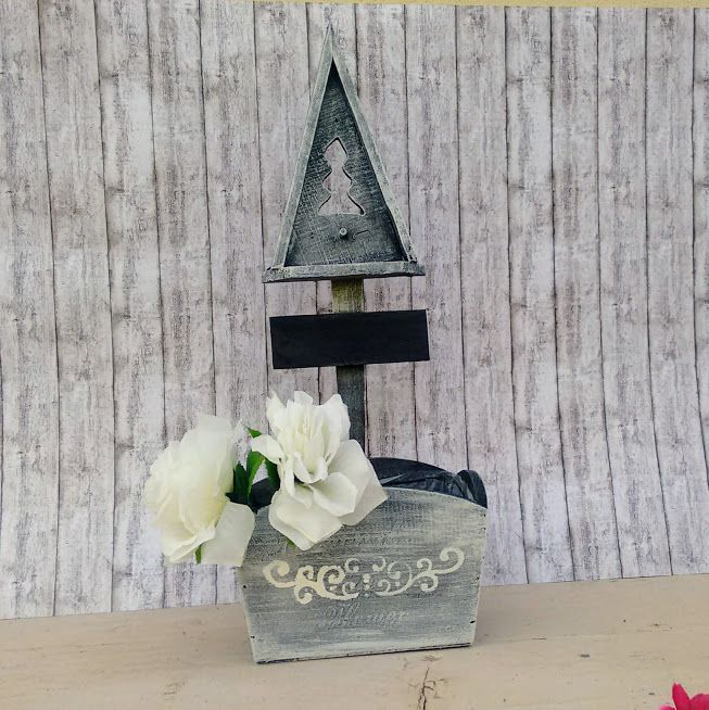 Suport ghiveci din lemn-decoratiune gradina [3]