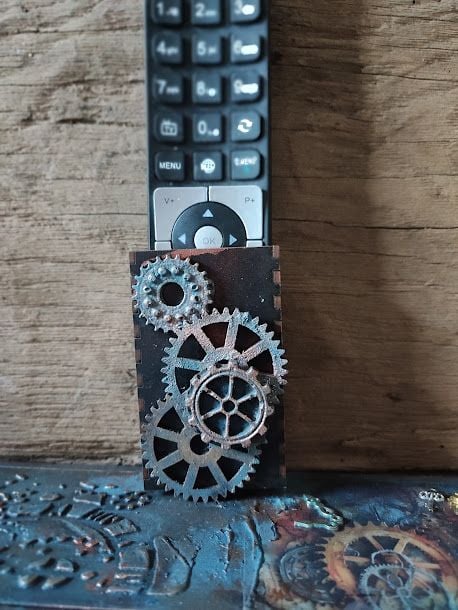Suport telecomanda-Steampunk [5]