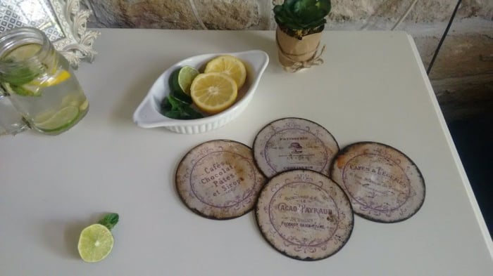 Suporturi pt.pahare/set biscuiti pt pahare/coasters [2]