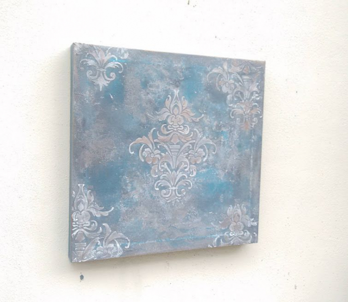 Tablou Blue Sky Damask [3]